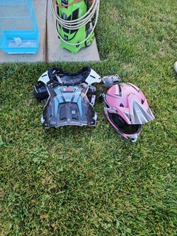Helmet And Chest Protector 