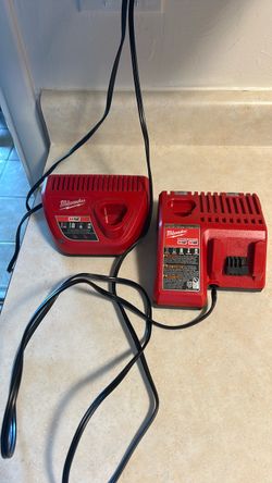 2 Milwaukee chargers
