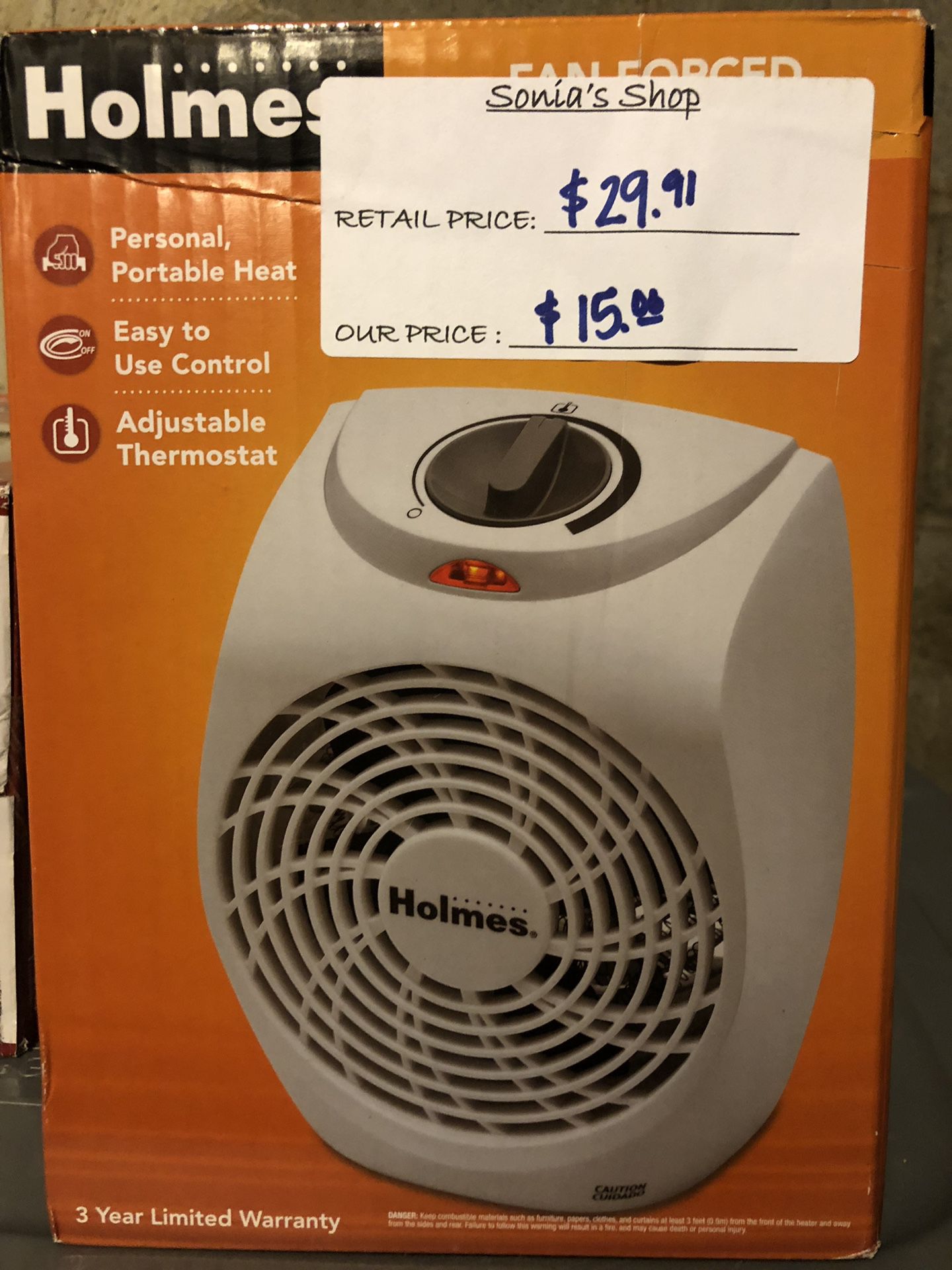 New Holmes Fan Forced Heater For Sale In Winston Salem