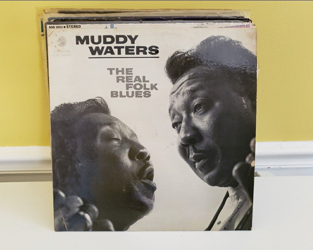 MUDDY WATERS 'The Real Folk Blues' Chess Masters Vinyl LP