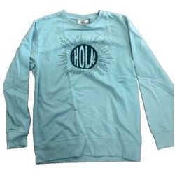 HOLA pullover sweater Latin heritage month