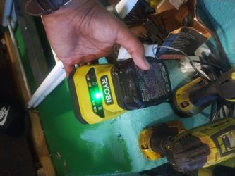 Ryobi charger and battery