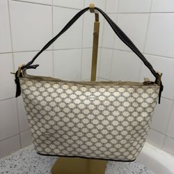 Celine Small Shoulder Bag – Triomphe Monogram Canvas