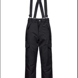 Men's Snow Pants Ski Bibs Waterproof Insulated Winter Snowboard Cargo• Retails $79.97 🆕✅