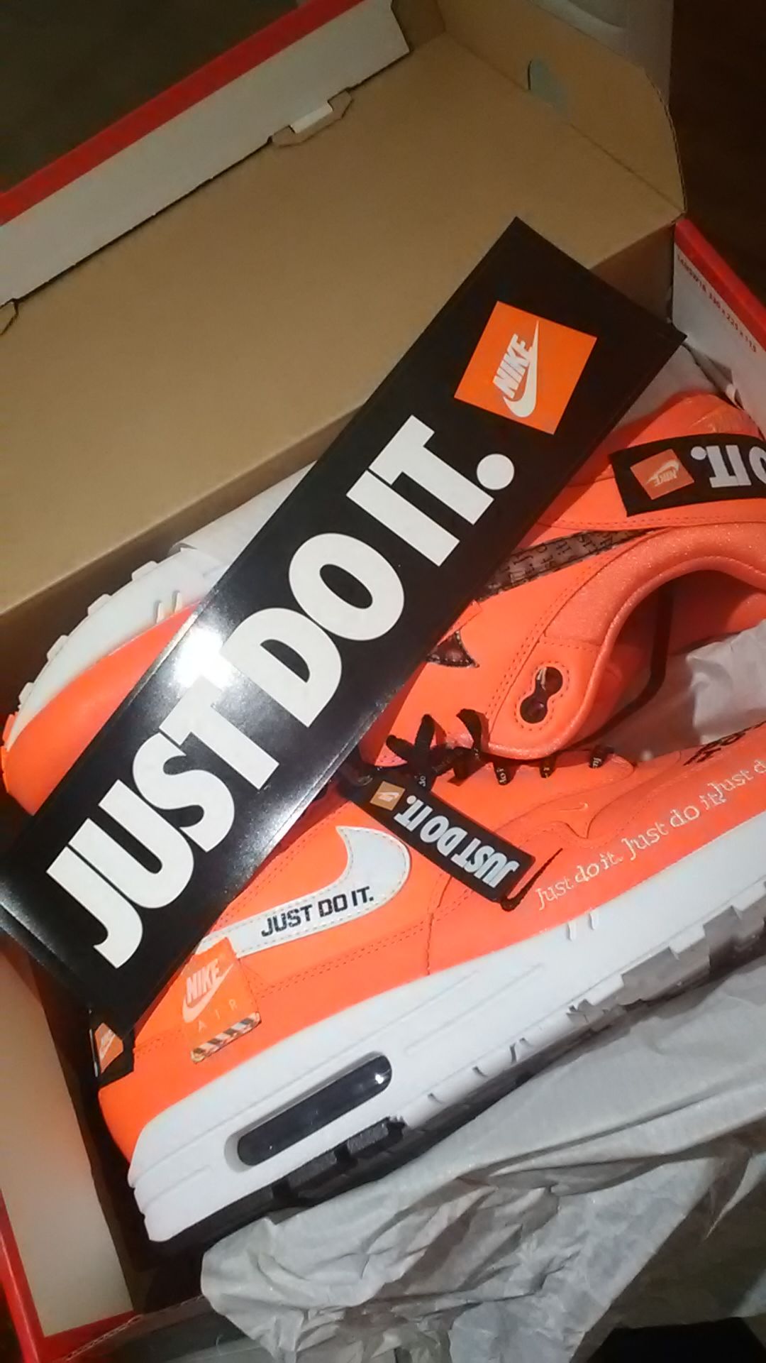 Nike just do it air maxes