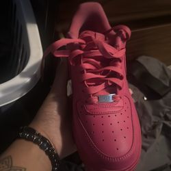 Pink air force 1’s