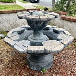 Concrete Fountain