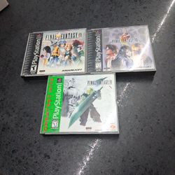 Playstation Final Fantasy Games