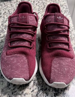 Adidas Originals Maroon Knit Sneakers