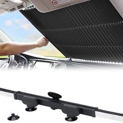 Retractable Windshield Sun Shade for Car