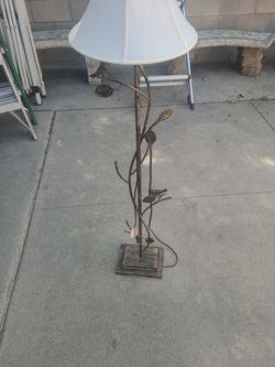 Lamp white shade