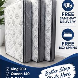 Mattresses King Queen Full Twin