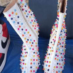 Lv Heeled Boots