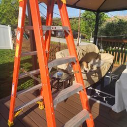 Werner 6' Double Step Ladder