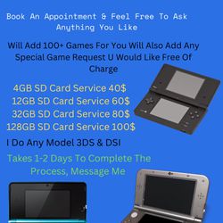 3DS & DSI Modding Service