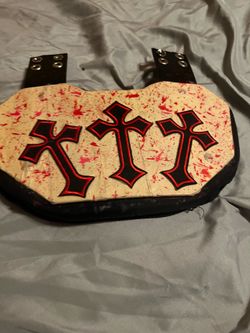 Custom football backplate