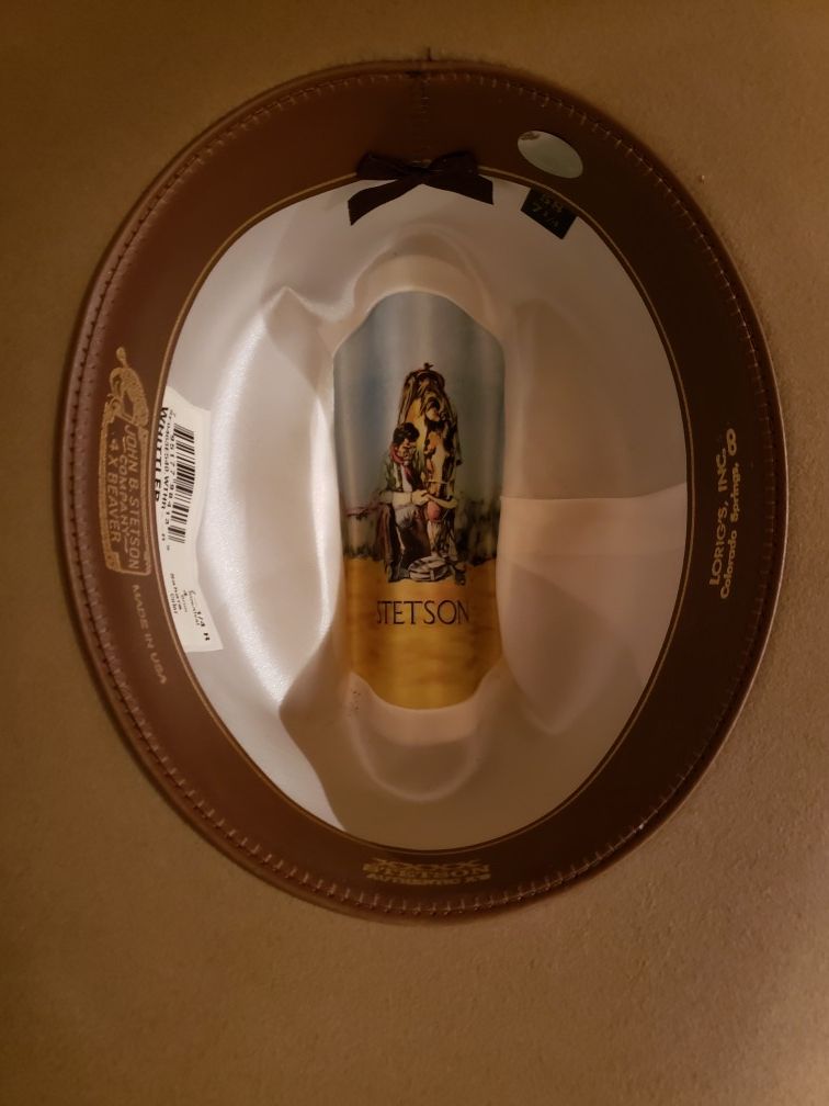 Stetson 4X beaver cowboy hat