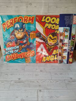 Marvel Classroom/ Homeschool motivational posters ( 10 Pack)
