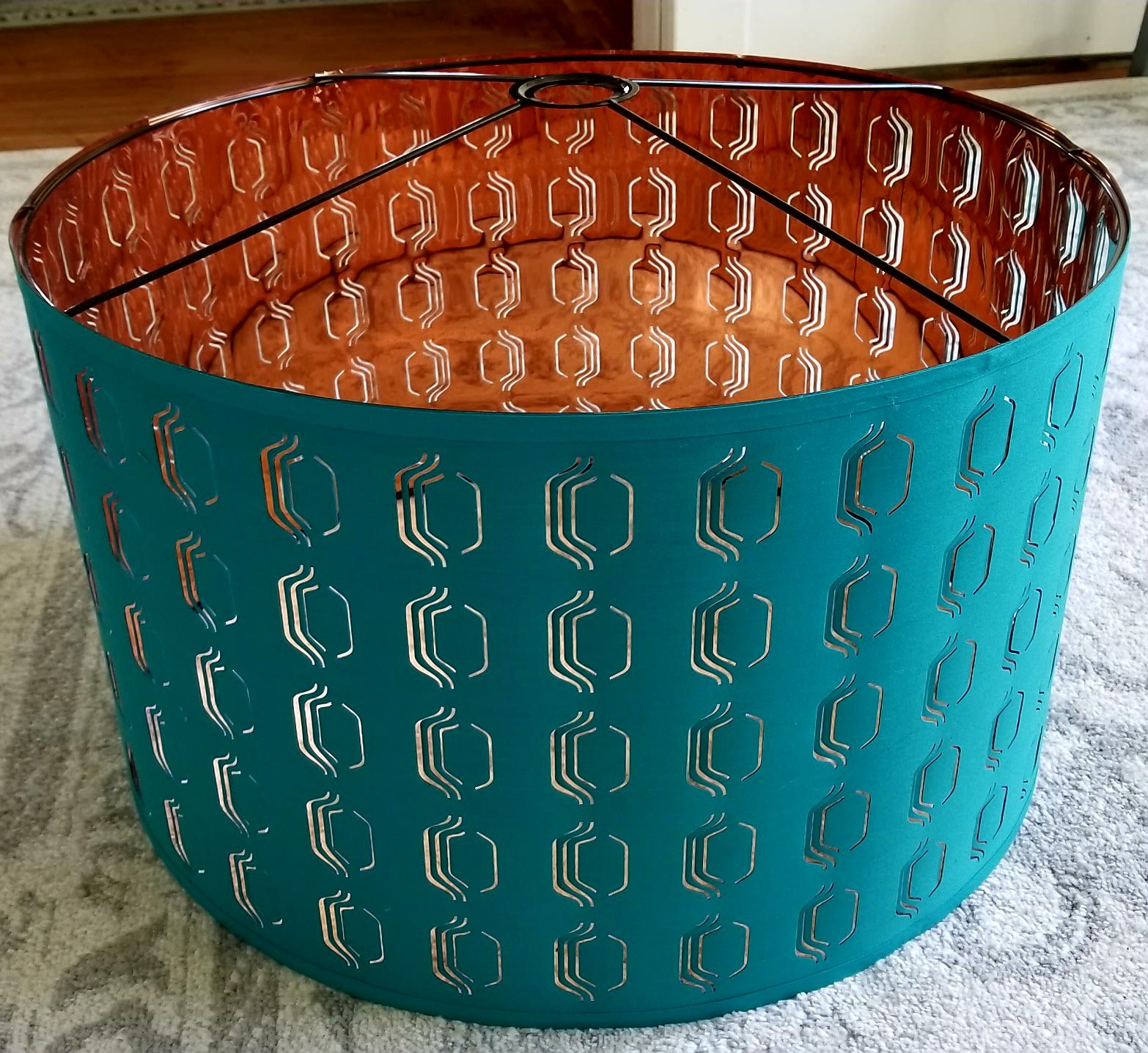 Drum light shade 24" across
