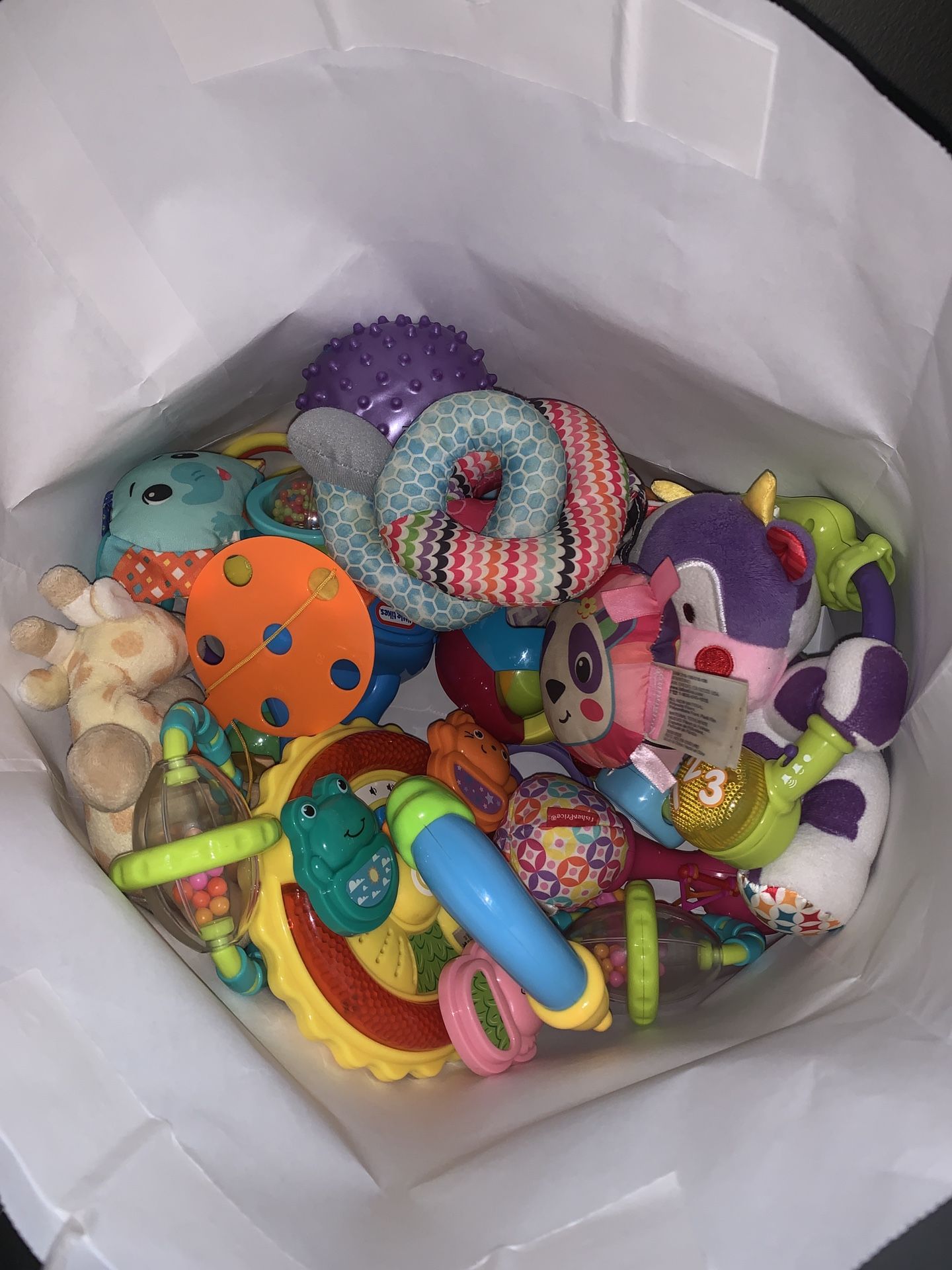 Free Bag of Baby Toys 