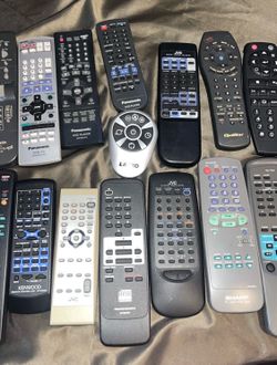 Remote controls for DVD Sirius car DVD remote fan remote Kenwood JVC, how stereos CD changers and TV remotes