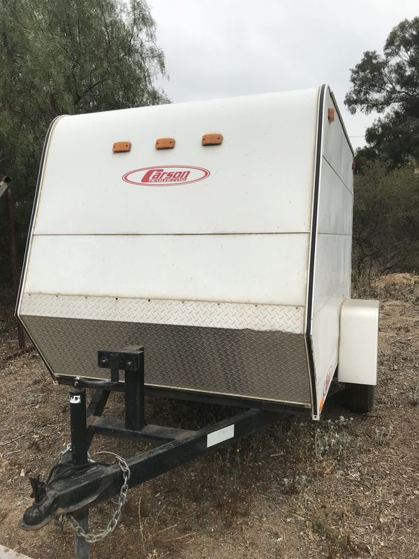 Carson trailer enclosed 5x8 for Sale in Vista, CA OfferUp