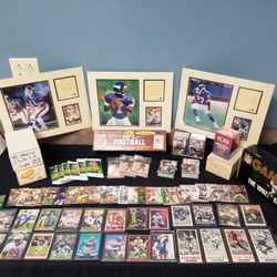 Large Football Card Collection including Sets Stars Rookies Some Inserts 