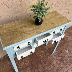 6 Drawer Console Of Table 