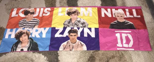 1 direction body pillow case