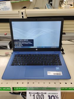 HP stream laptop