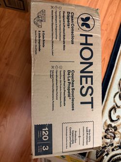 Honest Company Size 3 Diapers 120 Count
