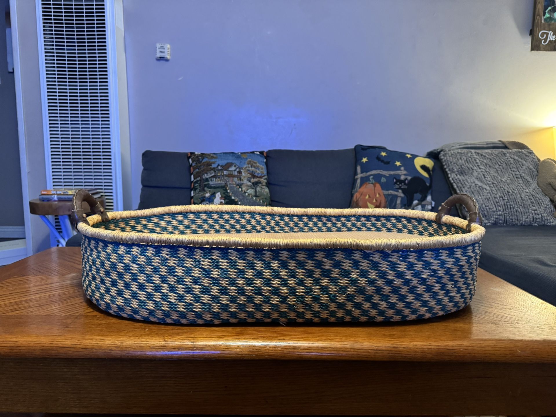 Woven Baby Table Changing Basket