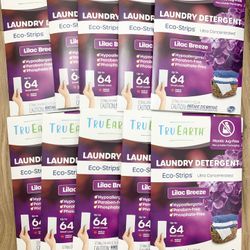 $10 for 2 Laundry Detergent Eco-Strips 32ct, Made in Canada 