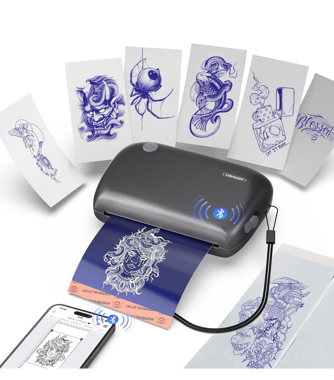 Tattoo Stencil Printer, Mini Tattoo Printer,