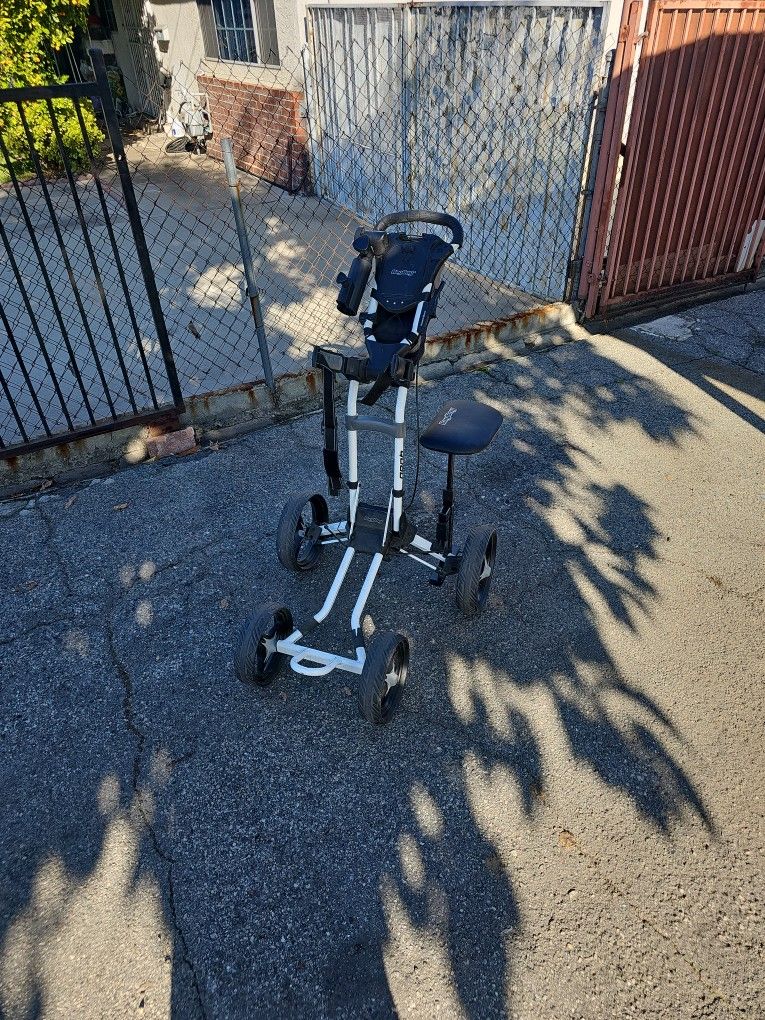 BagBoy Golf Push Cart Quad with Seat