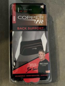 Copper Fit Back Support And Knee Compression Sleeve