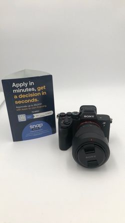 Sony A74 with 28-70 lens 1000 s.count preowned