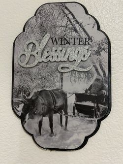 Norway Snow Art $50- Antique 