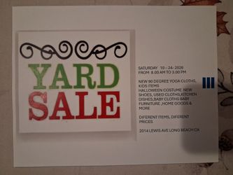 Yard Sale