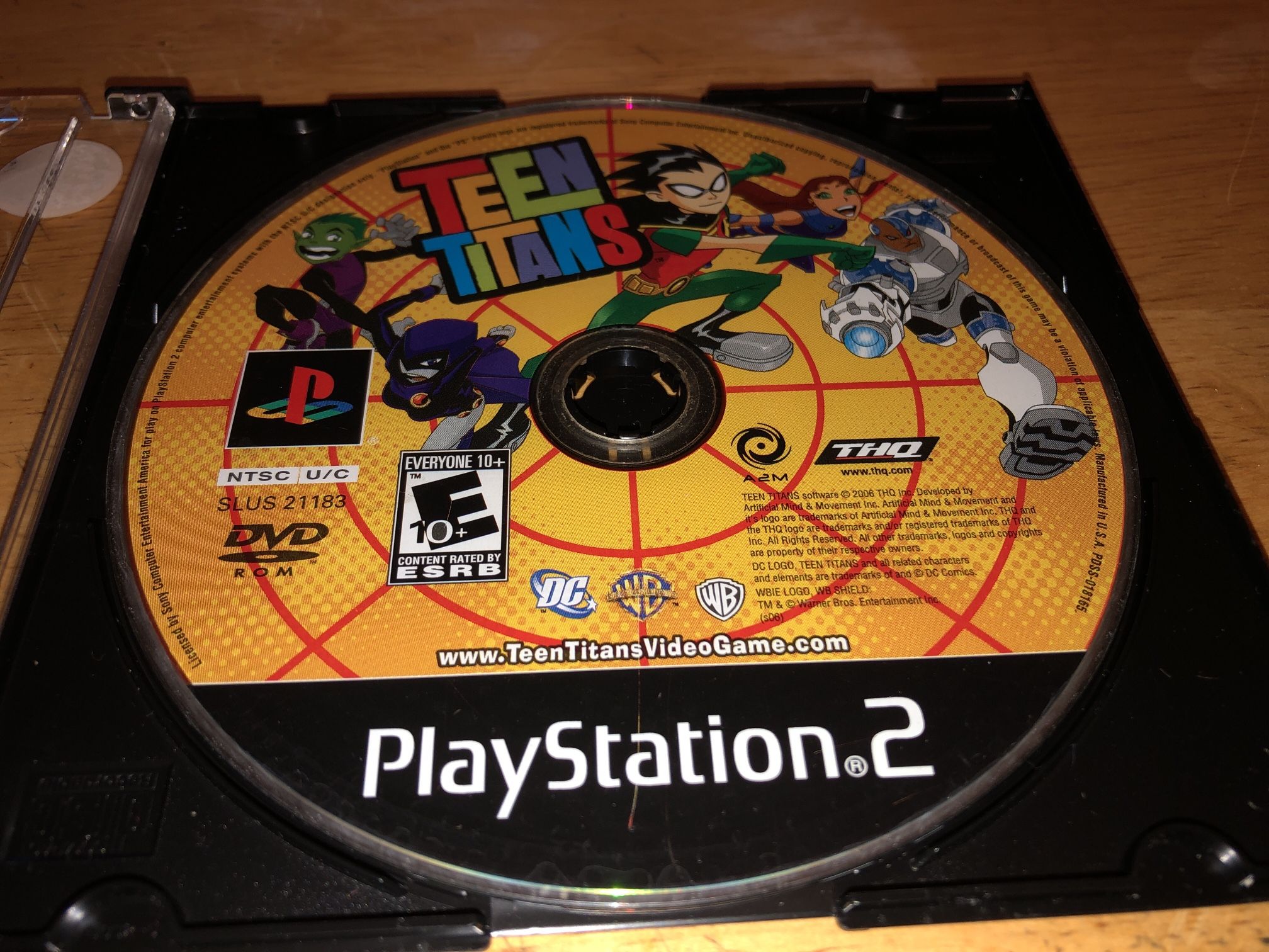 PS2 Game Teen Titans