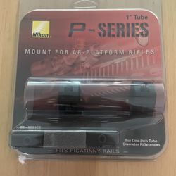 Nikon P-Series 1” Tube AR-Platform Scope Mount   