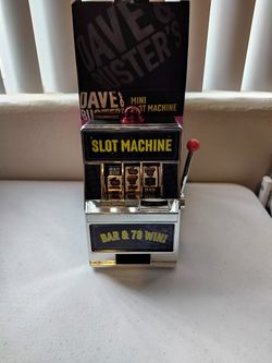 Dave & Busters Mini Slot Machine Bank