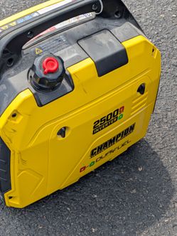 Champion 2500, yellow,  dual fuel