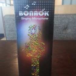 Bonaok Wireless Microphone /Bluetooth Speaker