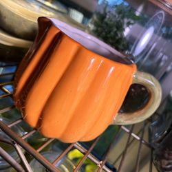 Ceramic Pumpkin Mug