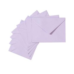 50 Pack A7 Colorful 5x7 Envelopes V Flap Invitation Envelopes for 5x7 Cards