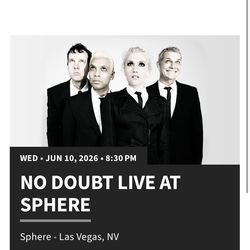 No Doubt at Sphere LV