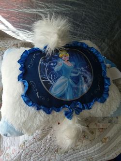 Cinderella/ horse bed pillow