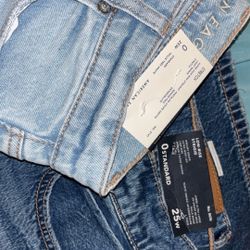 two brand new american eagle pants  both for 80$ 