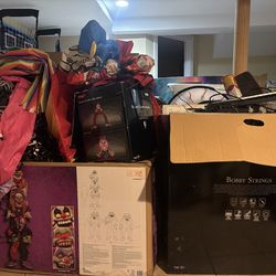 Big Assortment of Carnival Halloween Decorations